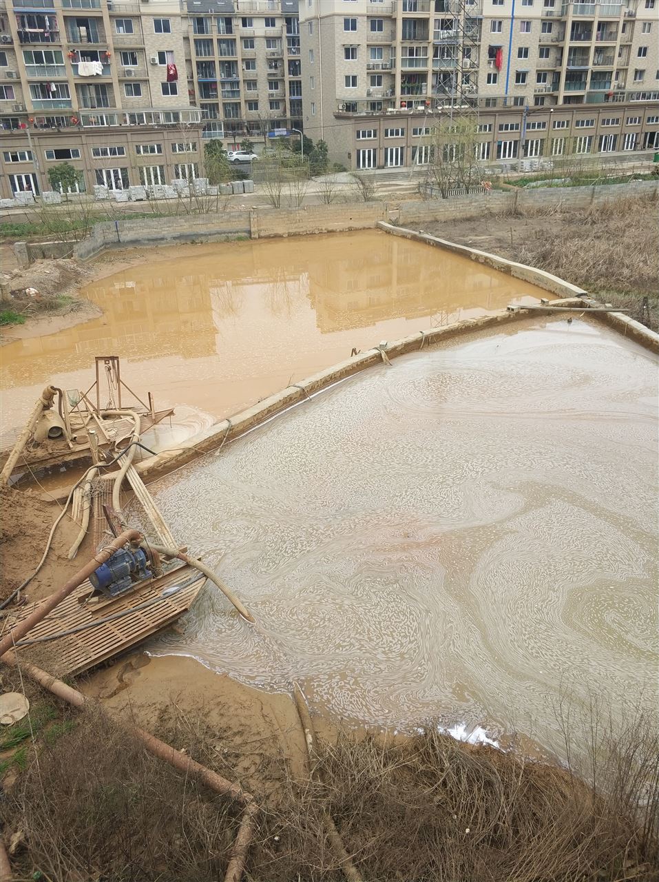 湖南沉淀池淤泥清理-厂区废水池淤泥清淤